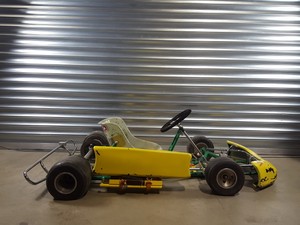 Thumbnail image of Gillard Go-Kart Chassis Frame, Seat & Wheels Go Kart