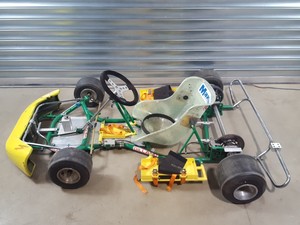 Thumbnail image of Gillard Go-Kart Chassis Frame, Seat & Wheels Go Kart