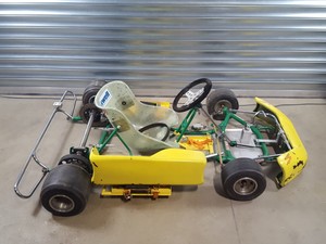 Thumbnail image of Gillard Go-Kart Chassis Frame, Seat & Wheels Go Kart