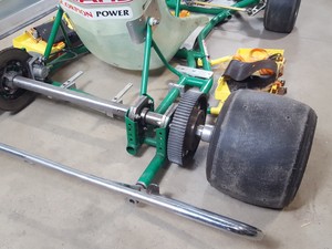 Thumbnail image of Gillard Go-Kart Chassis Frame, Seat & Wheels Go Kart