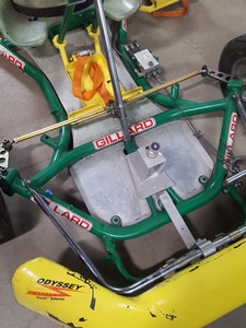 Thumbnail image of Gillard Go-Kart Chassis Frame, Seat & Wheels Go Kart