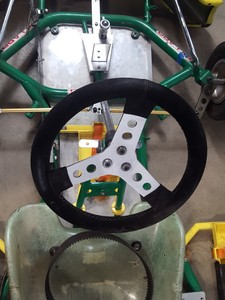 Thumbnail image of Gillard Go-Kart Chassis Frame, Seat & Wheels Go Kart