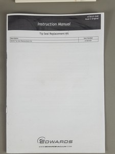 Thumbnail image of Edwards Tip Seal & Exhaust Kit (XDS46i) 1 EA 700005663.