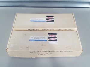 Thumbnail image of 3x Waters Chromatography Columns. 2 x AP-1 P/N:21901, 1 x AP-2 P/N:27501 Lab