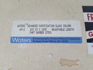Thumbnail image of 3x Waters Chromatography Columns. 2 x AP-1 P/N:21901, 1 x AP-2 P/N:27501 Lab