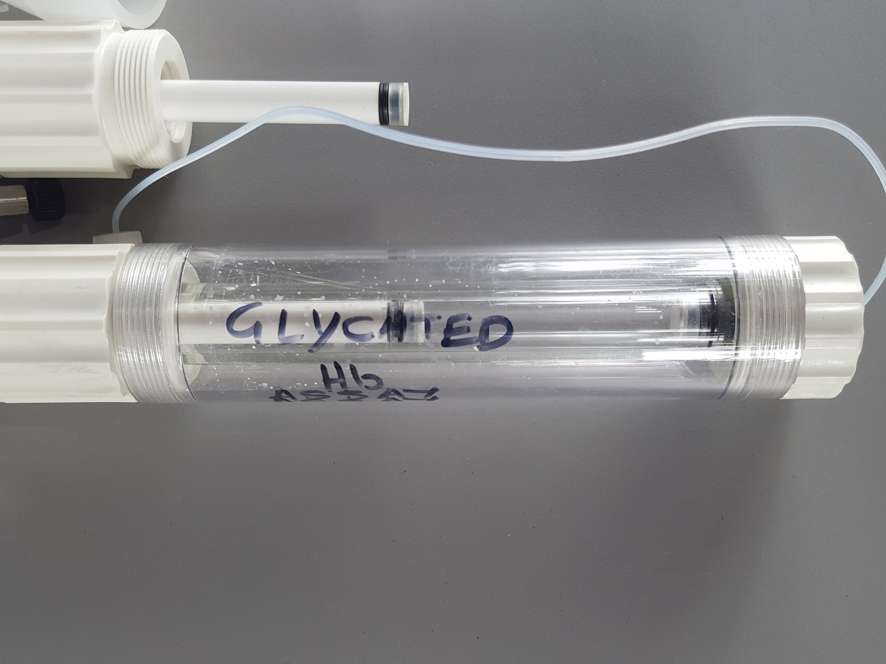 Image of 3x Waters Chromatography Columns. 2 x AP-1 P/N:21901, 1 x AP-2 P/N:27501 Lab