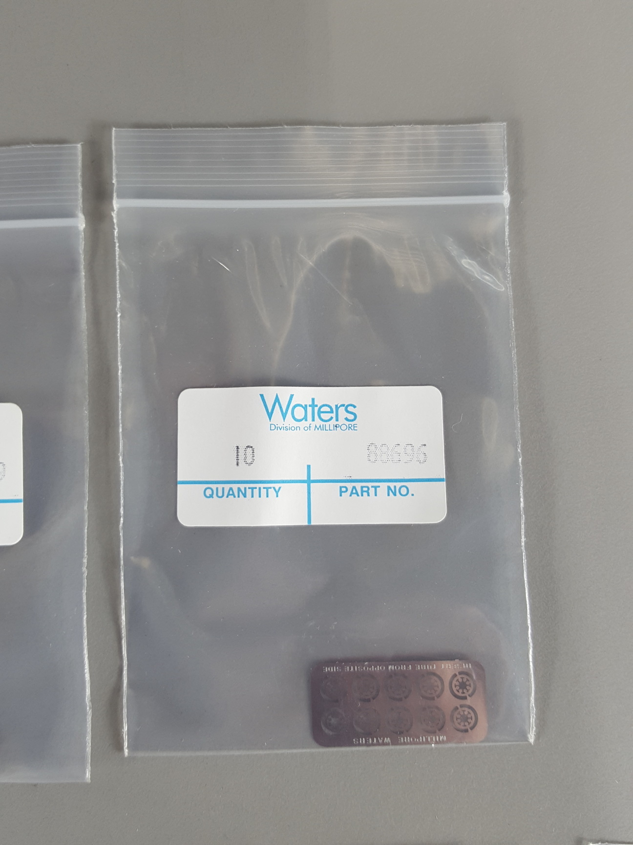 Image of 3x Waters Chromatography Columns. 2 x AP-1 P/N:21901, 1 x AP-2 P/N:27501 Lab