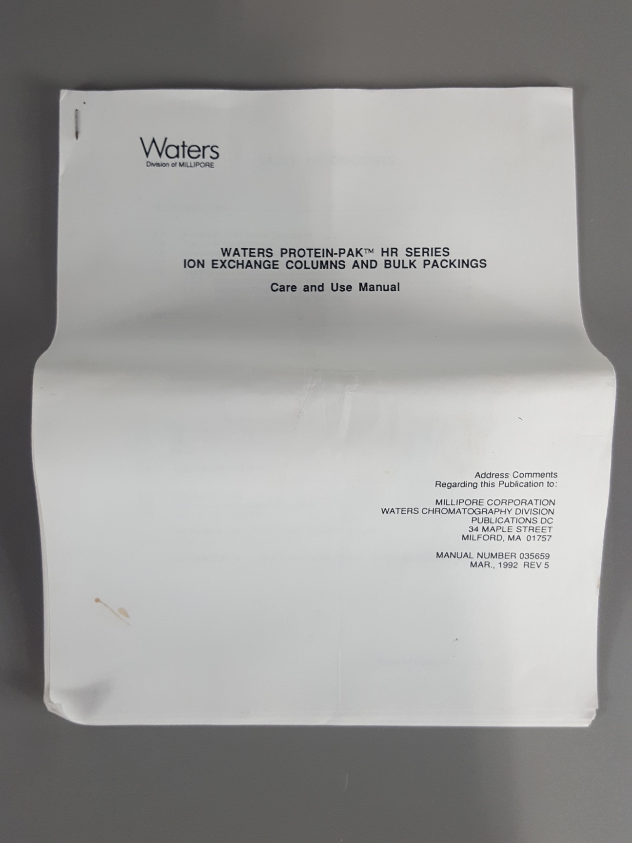 Image of 3x Waters Chromatography Columns. 2 x AP-1 P/N:21901, 1 x AP-2 P/N:27501 Lab