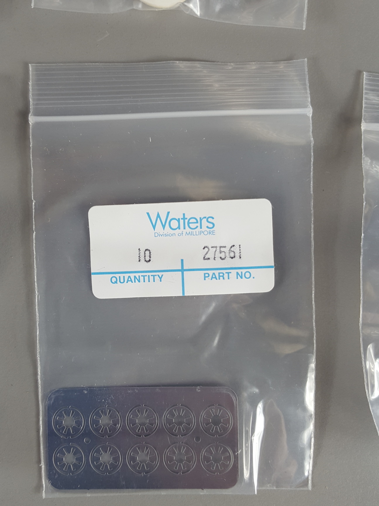 Image of 3x Waters Chromatography Columns. 2 x AP-1 P/N:21901, 1 x AP-2 P/N:27501 Lab
