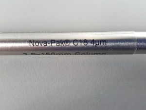 Thumbnail image of Waters Nova-Pak C18 4um 3.9 x 150mm HPLC Chromatography Column WAT086344 Lab