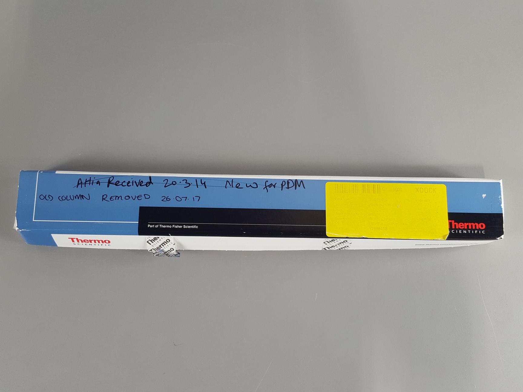 Image of 2x Thermo Scientific Hypercarb 250 x 2.1mm 5u HPLC Columns PN 35005-252130 Lab