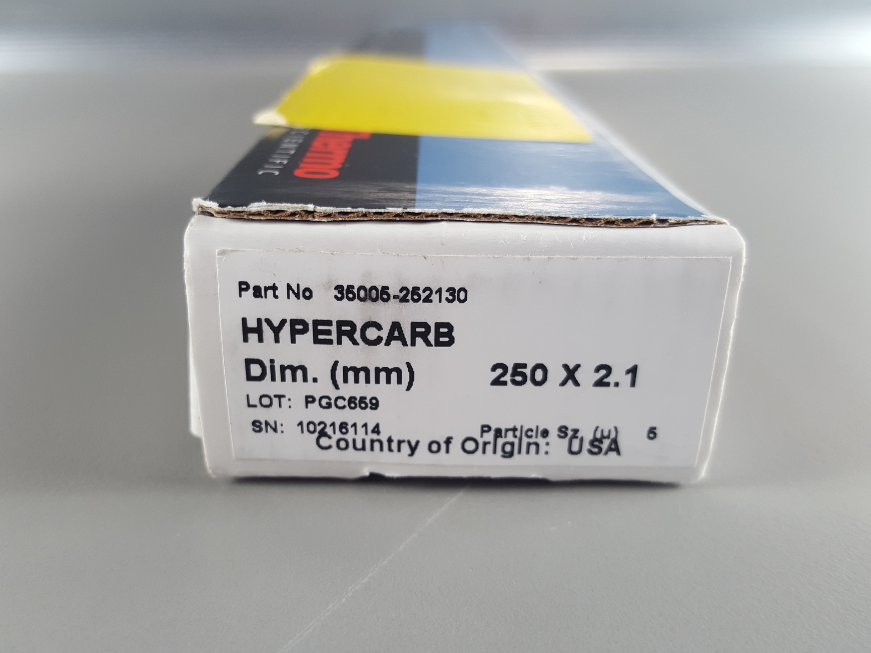 Image of 2x Thermo Scientific Hypercarb 250 x 2.1mm 5u HPLC Columns PN 35005-252130 Lab