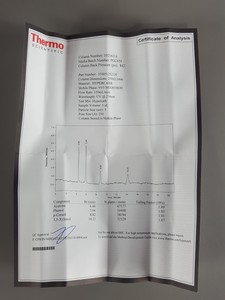 Thumbnail image of 2x Thermo Scientific Hypercarb 250 x 2.1mm 5u HPLC Columns PN 35005-252130 Lab