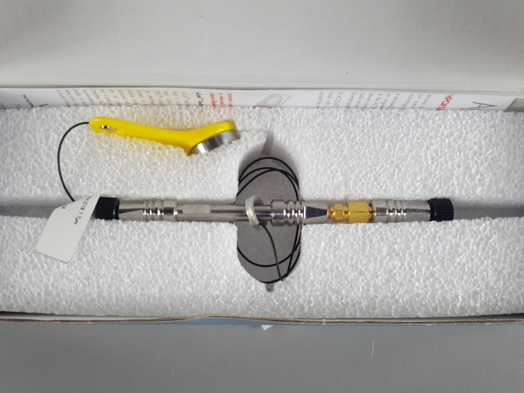 Image of Waters XBridge BEH C18 3.5um 3.0 x 150mm HPLC Column Lab 186002350