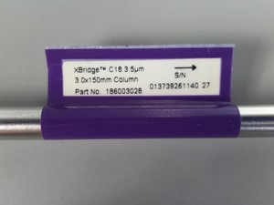 Thumbnail image of Waters XBridge BEH C18 3.5um 3.0 x 150mm HPLC Chromatography Column 18660030 Lab