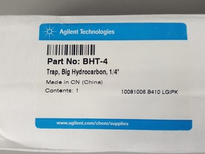Thumbnail image of Agilent BHT-4 Big Hydrocarbon Trap Filter 1/4" Lab 250PSIG MA G00926