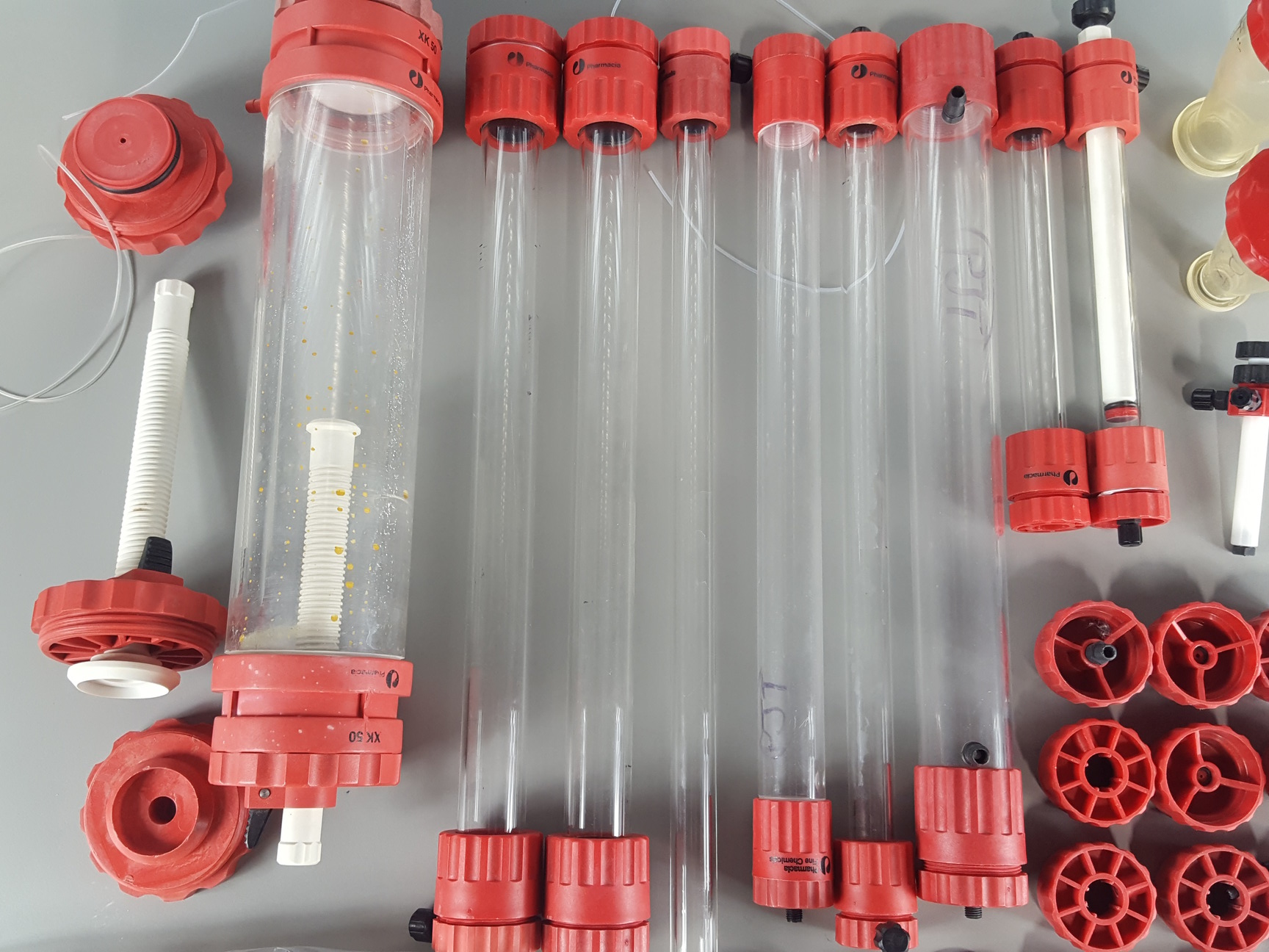 Image of Pharmacia Fine Chemicals Chromatography Columns XK50 Gel Lab
