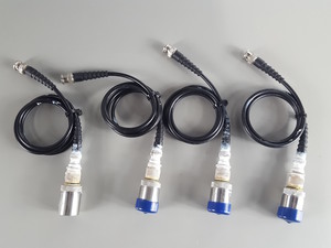 Thumbnail image of 4x Harisonic Immersion Transducers UHF Connectors Lab