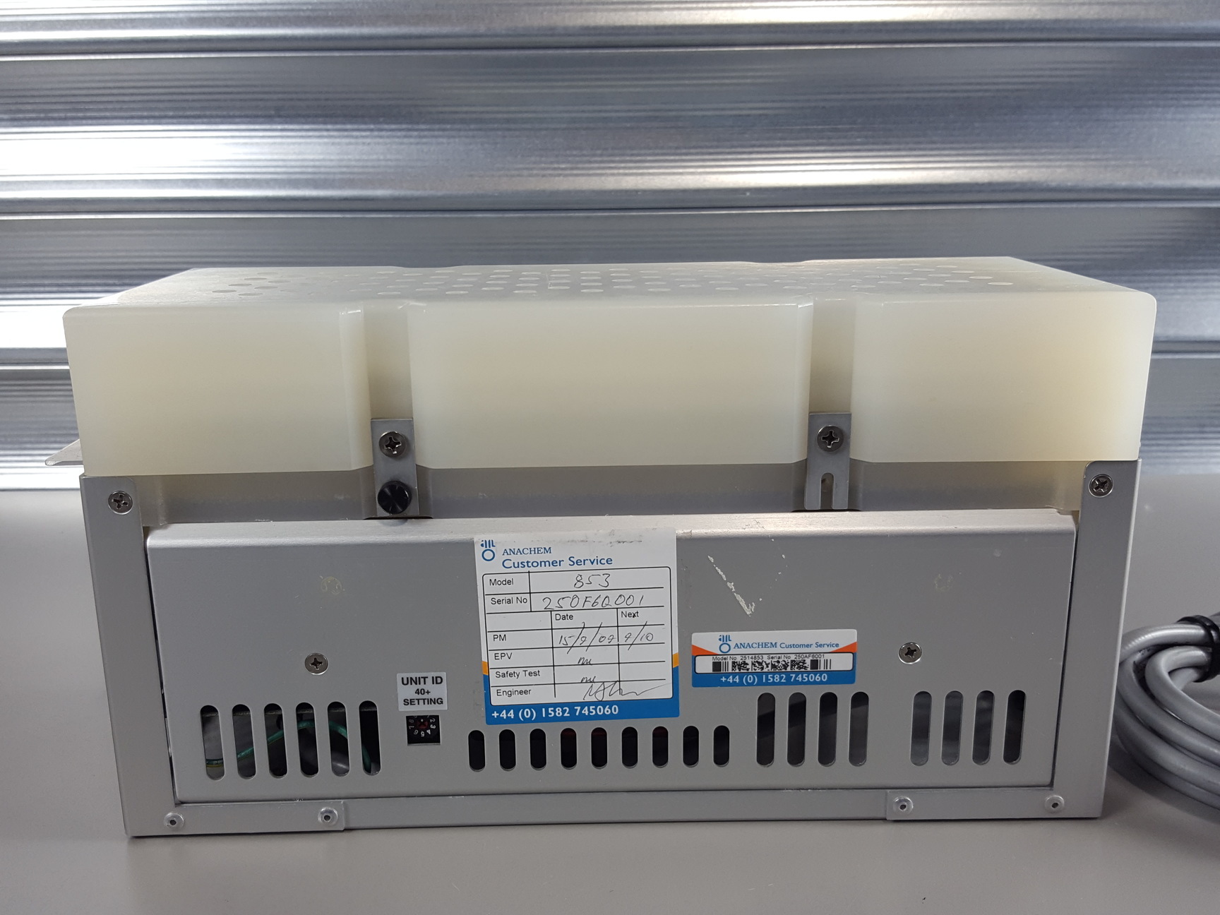 Image of Gilson 853 Peltier Heating & Cooling Rack Lab