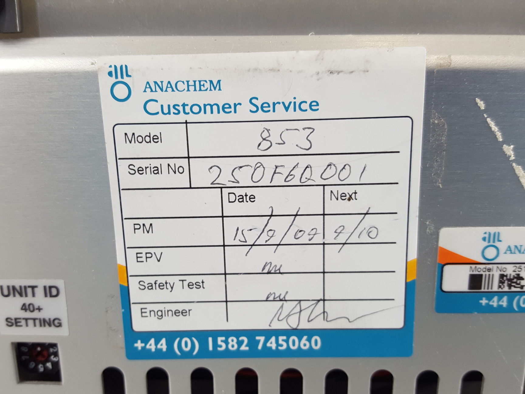 Image of Gilson 853 Peltier Heating & Cooling Rack Lab