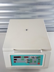 Thumbnail image of Hermle LaborTechnik Z 323 Centrifuge + 220.72 V04 5000rpm Bucket Rotor 15mL Lab