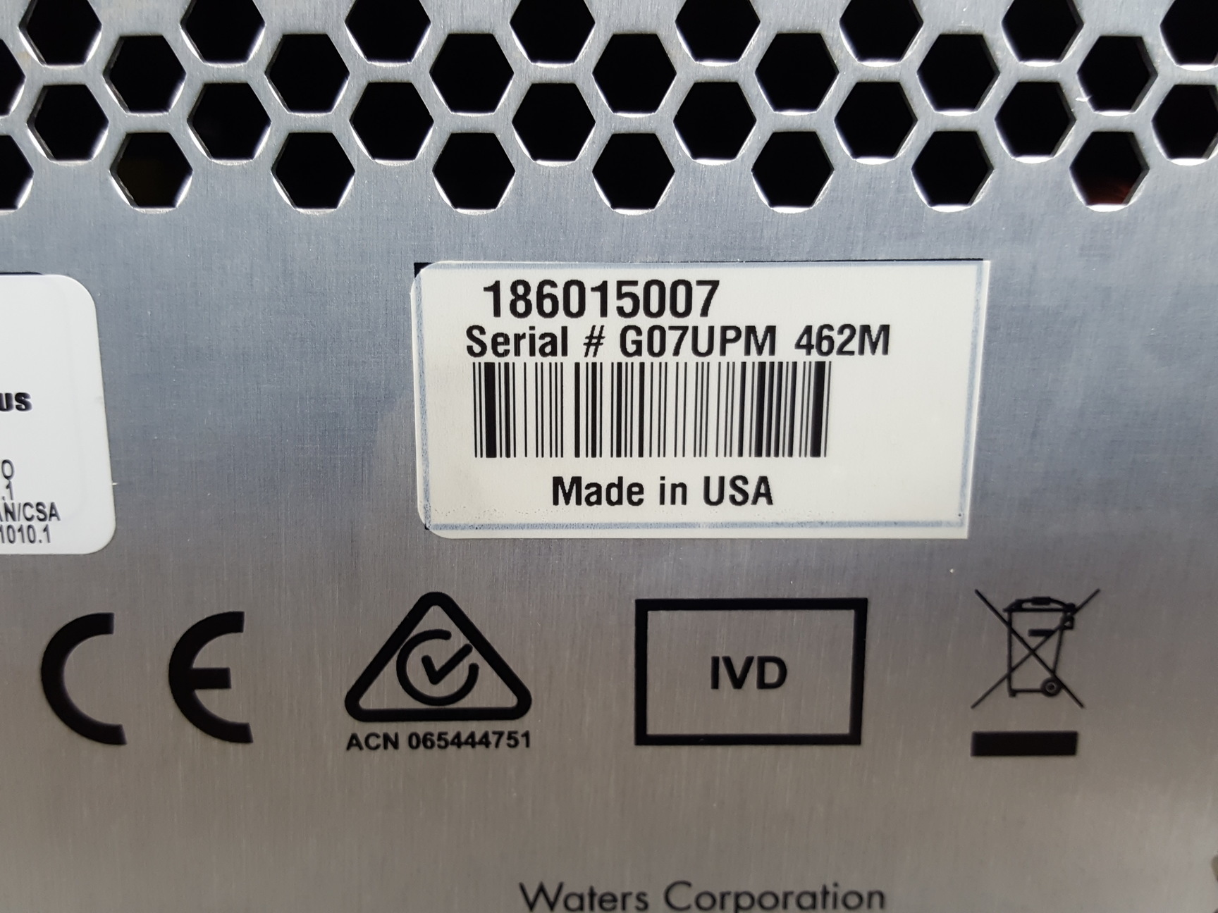 Image of Quattro Premier XE Mass Spectrometer + Edwards 28 Pump Lab