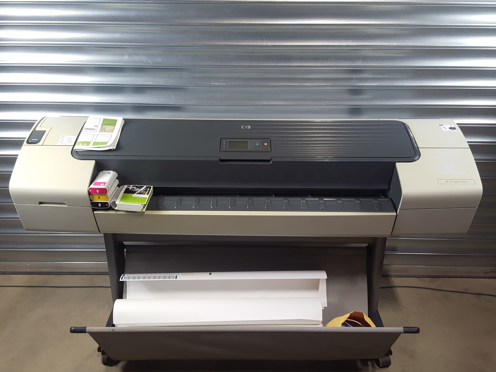 Image of HP Designjet T610 Large Format A0 Size 44" Plotter Printer 