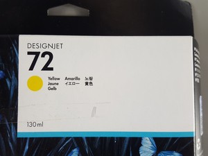 Thumbnail image of HP Designjet 72 Yellow 130ml Ink Cartridge Toner