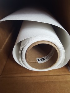 Thumbnail image of HP Q8714A Universal Matte Canvas 350g/m2 Printer Paper 42" x 50ft