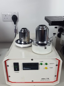 Thumbnail image of Leica DM IRE2 Inverted Fluorescence Microscope + Prior Proscan II, CTR MIC Lab