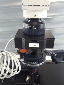 Thumbnail image of Leica DM IRE2 Inverted Fluorescence Microscope + Prior Proscan II, CTR MIC Lab