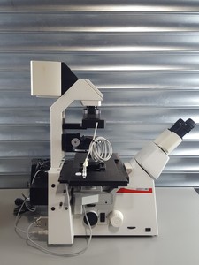 Thumbnail image of Leica DM IRE2 Inverted Fluorescence Microscope + Prior Proscan II, CTR MIC Lab