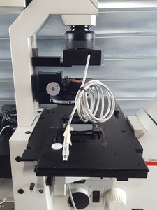 Thumbnail image of Leica DM IRE2 Inverted Fluorescence Microscope + Prior Proscan II, CTR MIC Lab