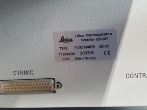 Thumbnail image of Leica DM IRE2 Inverted Fluorescence Microscope + Prior Proscan II, CTR MIC Lab