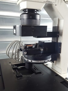 Thumbnail image of Leica DM IRE2 Inverted Fluorescence Microscope + Prior Proscan II, CTR MIC Lab