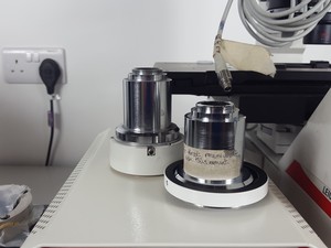 Thumbnail image of Leica DM IRE2 Inverted Fluorescence Microscope + Prior Proscan II, CTR MIC Lab