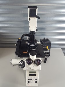 Thumbnail image of Leica DM IRE2 Inverted Confocal Motorised Microscope System Lab