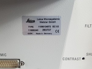 Thumbnail image of Leica DM IRE2 Inverted Confocal Motorised Microscope System Lab
