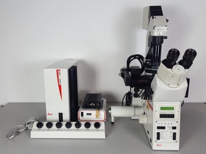 Thumbnail image of Leica DM IRE2 Inverted Confocal Motorised Microscope System Lab