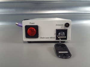 Thumbnail image of Leica 405nm Laser Powerbox. PN: 15309100001 03. Power Supply for Diode Laser Lab