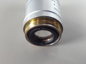Thumbnail image of Leica Germany 506105. ∞/0.17/E PL APO 40X/1.25-0.75 OIL Objective Faulty