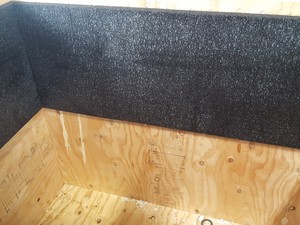 Thumbnail image of Large Wooden Shipping Export Crate 109cm L x 73.5cm W x 87cm D