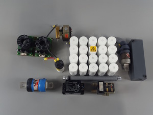 Thumbnail image of Job Lot Rifa Capacitors, LEM Current Modules, 550AC80 Fuse, SW80-358, LT 200-S, 