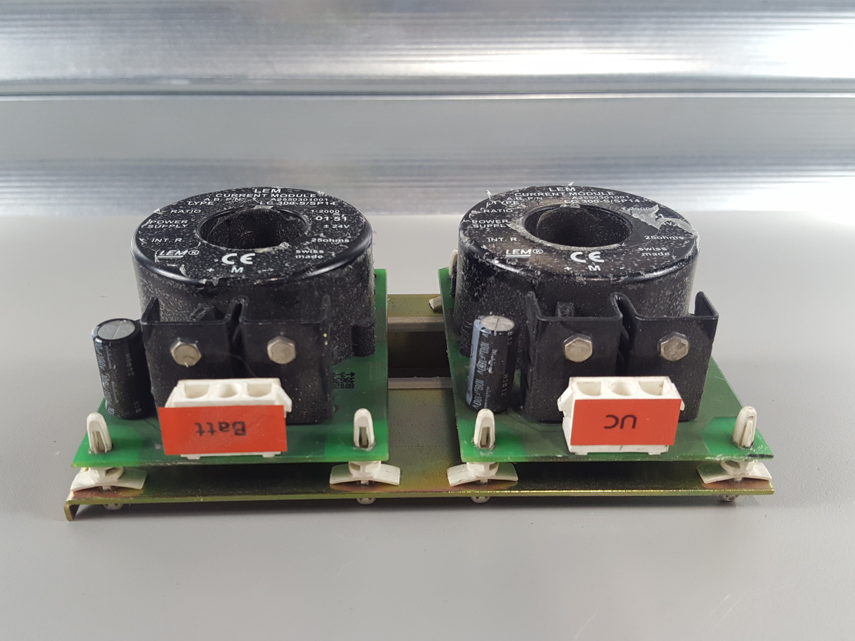 Image of Job Lot Rifa Capacitors, LEM Current Modules, 550AC80 Fuse, SW80-358, LT 200-S, 