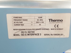 Thumbnail image of Thermo Finnigan Trace GC Ultra, Delta Plus XP, Combustion 3, Lab