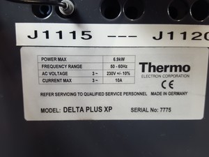 Thumbnail image of Thermo Finnigan Trace GC Ultra, Delta Plus XP, Combustion 3, Lab