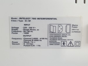Thumbnail image of Chattanooga Group Intelect 780 Interferential Electrotherapy Machine Lab