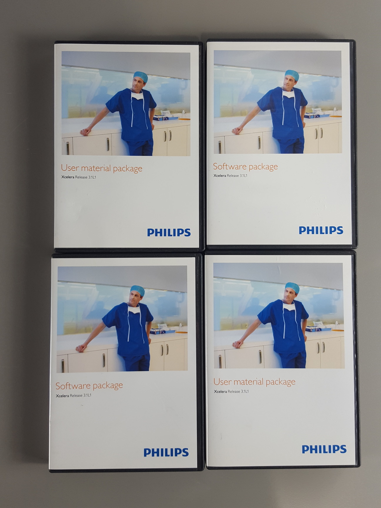Image of Philips iE33 Ultrasound Application Software & Manuals Kit Xcelera Release 3.1L