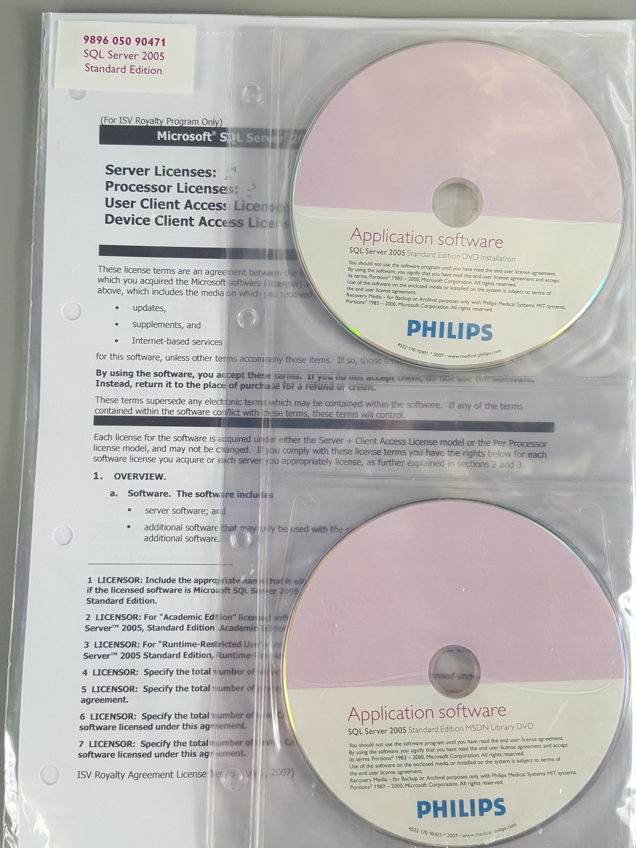 Image of Philips iE33 Ultrasound Application Software & Manuals Kit Xcelera Release 3.1L