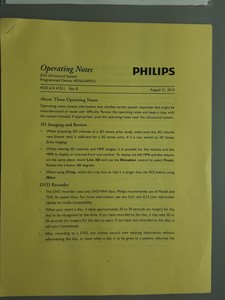 Thumbnail image of Philips iE33 Ultrasound Application Software & Manuals Kit Xcelera Release 3.1L